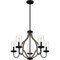 Quoizel Cornelia Chandelier 5 Lights Matte Black CNE5026MBK - alternate 4